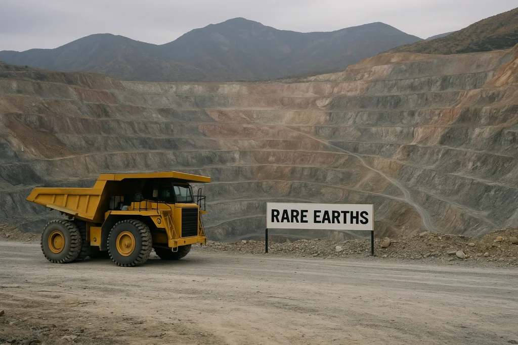 مخاطر إمدادات المعادن النادرة 2025 في الصين